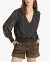 Sanctuary Floral-print Cafe Blouse In Petite Fleur
