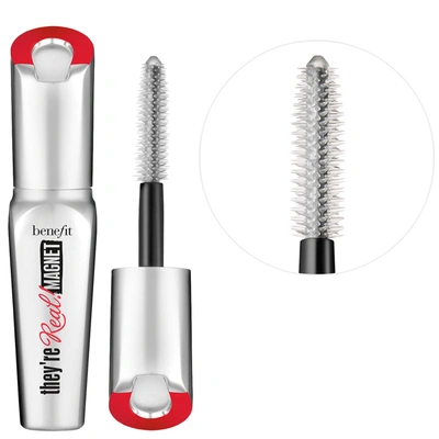 Benefit Cosmetics Mini They're Real! Magnet Extreme Lengthening Mascara Supercharged Black 0.16 oz/ 4.53 G