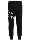 GIVENCHY MEN'S REFRACTED LOGO JOGGERS,0400013261628