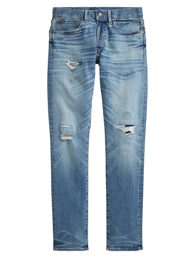 Polo Ralph Lauren The Sullivan Low-rise Slim Stretch Jeans In Denim