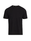 Saks Fifth Avenue Collection Solid Crewneck T-shirt In Black