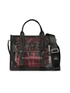 The Marc Jacobs Traveler Mesh Nylon Tote Bag In Black