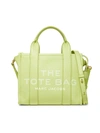 The Marc Jacobs Women's Mini Traveler Leather Tote In Green