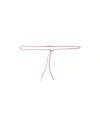 Humanoid Belts In Pink