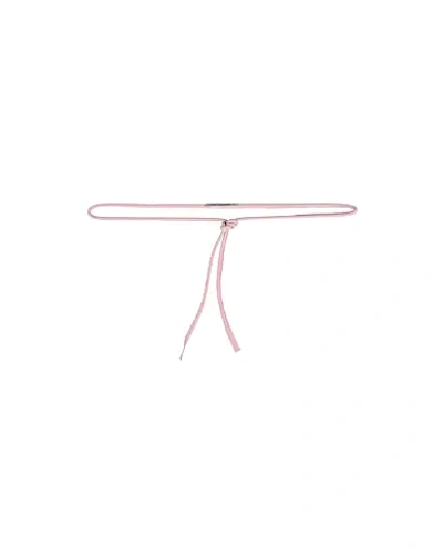 Humanoid Belts In Pink