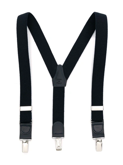 Il Gufo Kids' Adjustable Suspender Straps In Blue