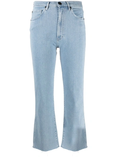 3x1 High-waisted Jeans In Blue
