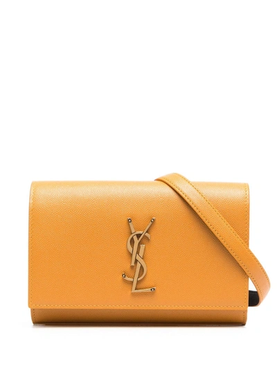 Saint Laurent Ysl Belt Bag In Yellow