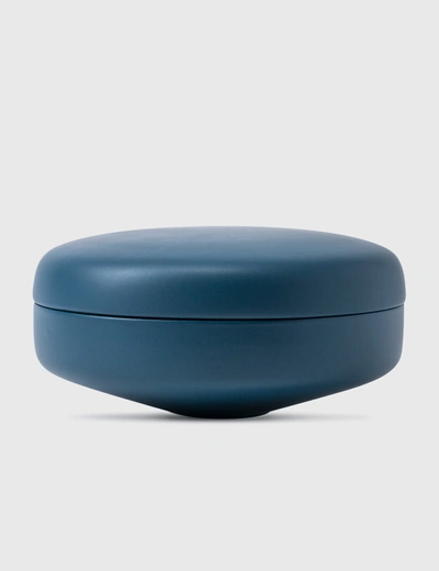 Raawii Alev Earthenware Dish And Lid In Blue