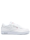 Reebok Round Toe Low-top Casual Shoes In White