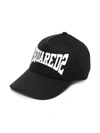 Dsquared2 Logo-print Baseball Cap In Black