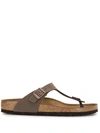 Birkenstock Mocha Brown Gizeh Thong Sandals