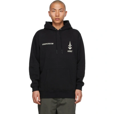 N.hoolywood Black Test Product Exchange Service 'usspacecom' Hoodie