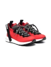DSQUARED2 TEEN LOGO-STRAP LACE-UP trainers