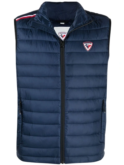 Rossignol Lightweight Padded Gilet In Blue
