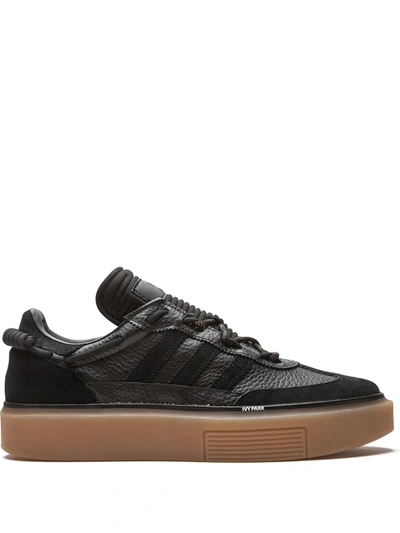 Adidas Originals X Ivy Park Super Sleek 72 Platform Sneaker In Coreblack/ Coreblack