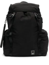 EMPORIO ARMANI LOGO-PATCH BACKPACK