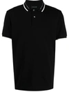 EMPORIO ARMANI CONTRAST-TRIM POLO SHIRT