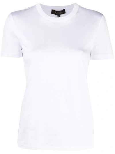 Loro Piana Crewneck Cotton Jersey T-shirt In White