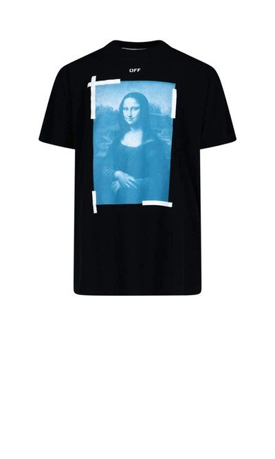 Off-white Off White T-shirts And Polos Black In Black