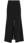 A.W.A.K.E. LONG SKIRT IN CREPE,PSS21 S04 PL09 BLACK