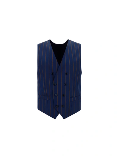 Dolce & Gabbana Vest In Blue