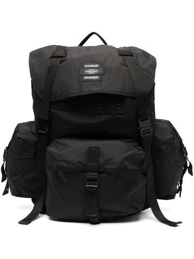 Eastpak Logo-patch Backpack In Black