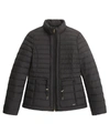 Woolrich Hibiscus Quilted Jacket In Black