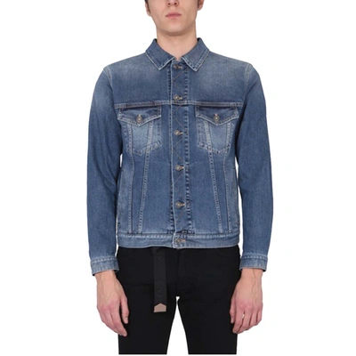 Pre-owned Givenchy Blue Denim Jacket Size L