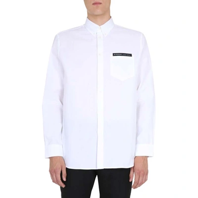 Pre-owned Givenchy White Button Down Shirt Size Eu 40