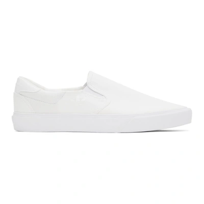 Adidas Originals White Court Rallye Slip Trainers