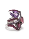 Shaun Leane 18kt White Gold Aurora Ring In Silver