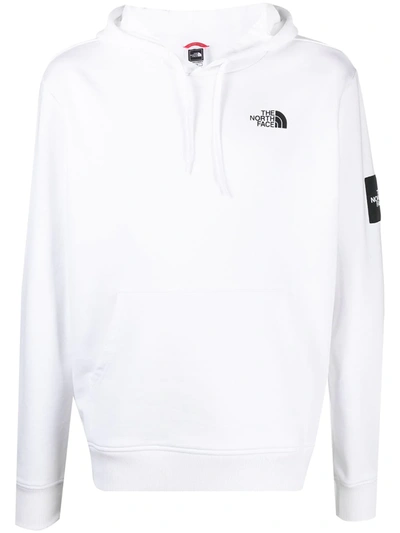 The North Face Heavyweight Box Logo Hoodie In White