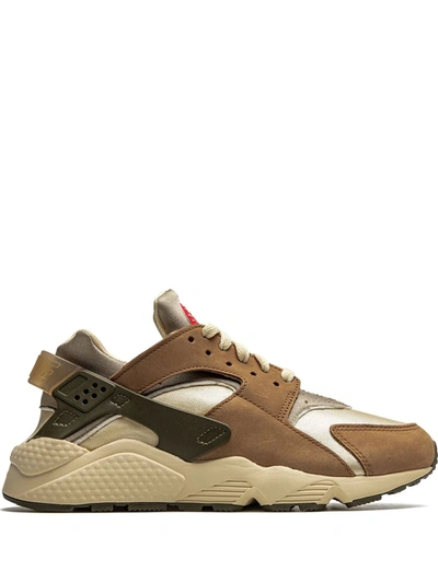 Nike X Stüssy Air Huarache "desert Oak" Sneakers In Beige