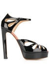 FRANCESCO RUSSO STRAPPY PLATFORM SANDAL