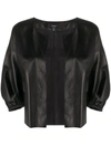 Arma Madee Open Front Jacket In Nero