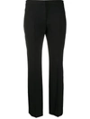 Alexander Mcqueen Side Stripe Tailored Trousers In Black