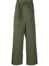 P.A.R.O.S.H. BELTED WAIST TROUSERS