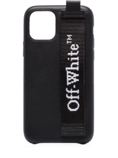 Off-white Industrial Logo-print Iphone 11 Pro Case In Black