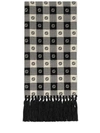 GUCCI G CHECK WOOL SCARF