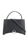 BALENCIAGA HOURGLASS SMALL EAST-WEST TOTE BAG