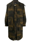 A-cold-wall* Multicolour Terrain Camouflage Parka Coat In Brown