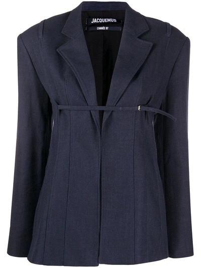 Jacquemus La Veste Sauge Jacket In Blue