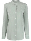 Equipment Essentail Silk Shirt In Green