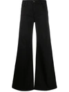 J BRAND HIGH-WAISTED FLARED TROUSERS