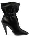 Saint Laurent Étienne Ankle Boots In Black