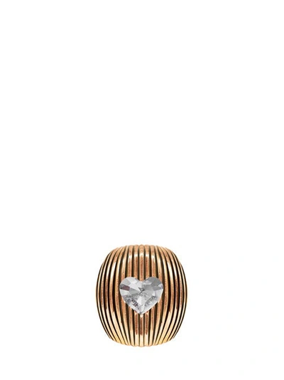 Acchitto Cor Crystal Ring In Gold