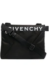 GIVENCHY BLACK PRINT SHOULDER BAG