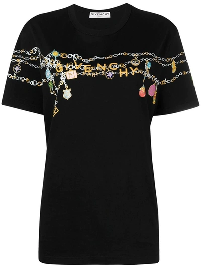 Givenchy Black Charms Masculine T-shirt