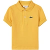 Lacoste Baby's, Little Boy's & Boy's Short-sleeve Polo In Yellow